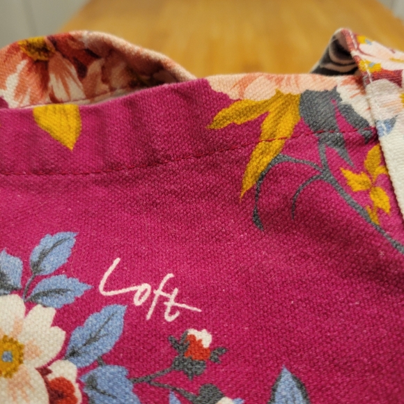 🪷🌼🌸EUC~LOFT TOTEBAG - Picture 7 of 9